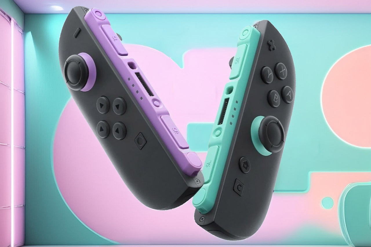 Nintendo Switch 2 Joy-Con 2 Light Purple Light Green New Color Controllers