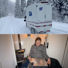 USPS Electric Cargo Trike Micro Camper