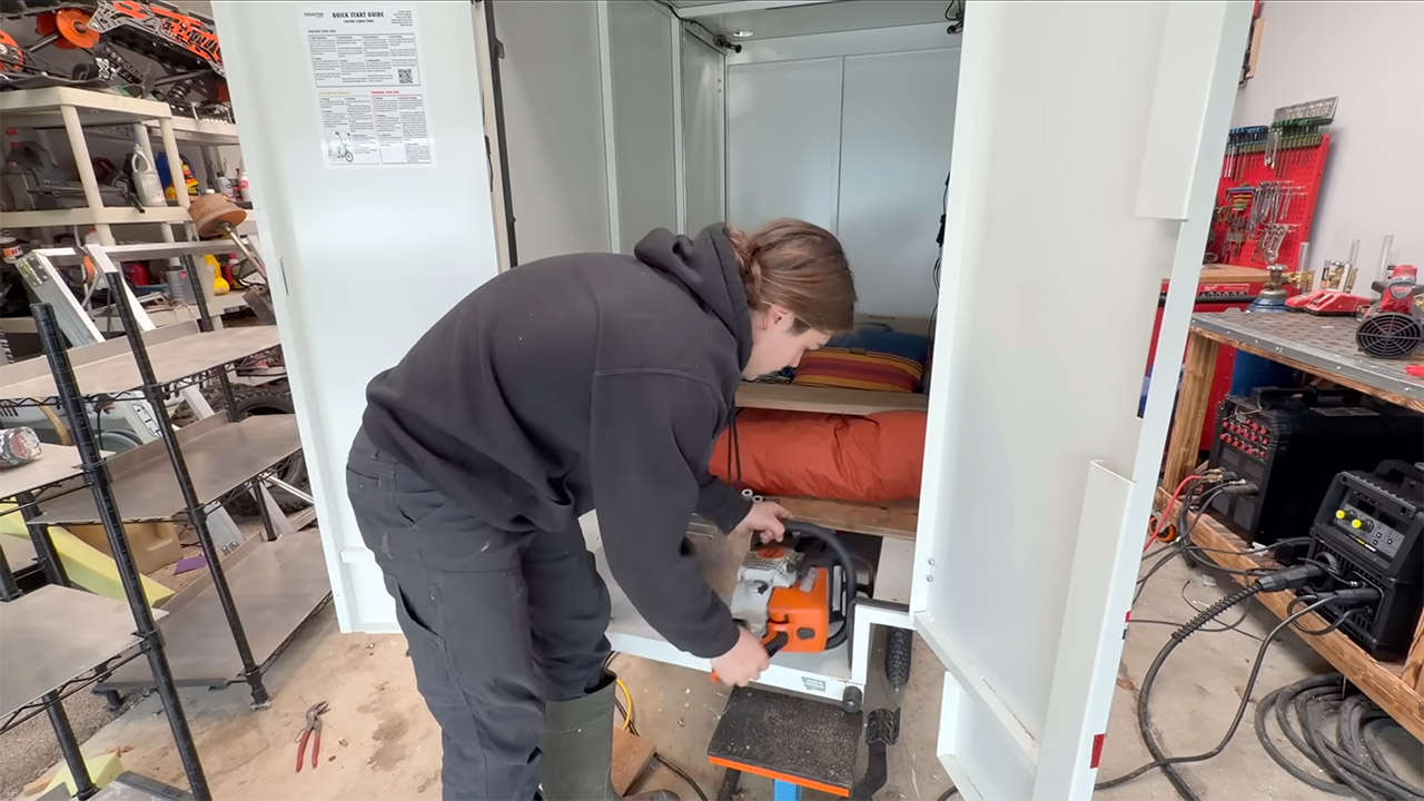 USPS Electric Cargo Trike Micro Camper