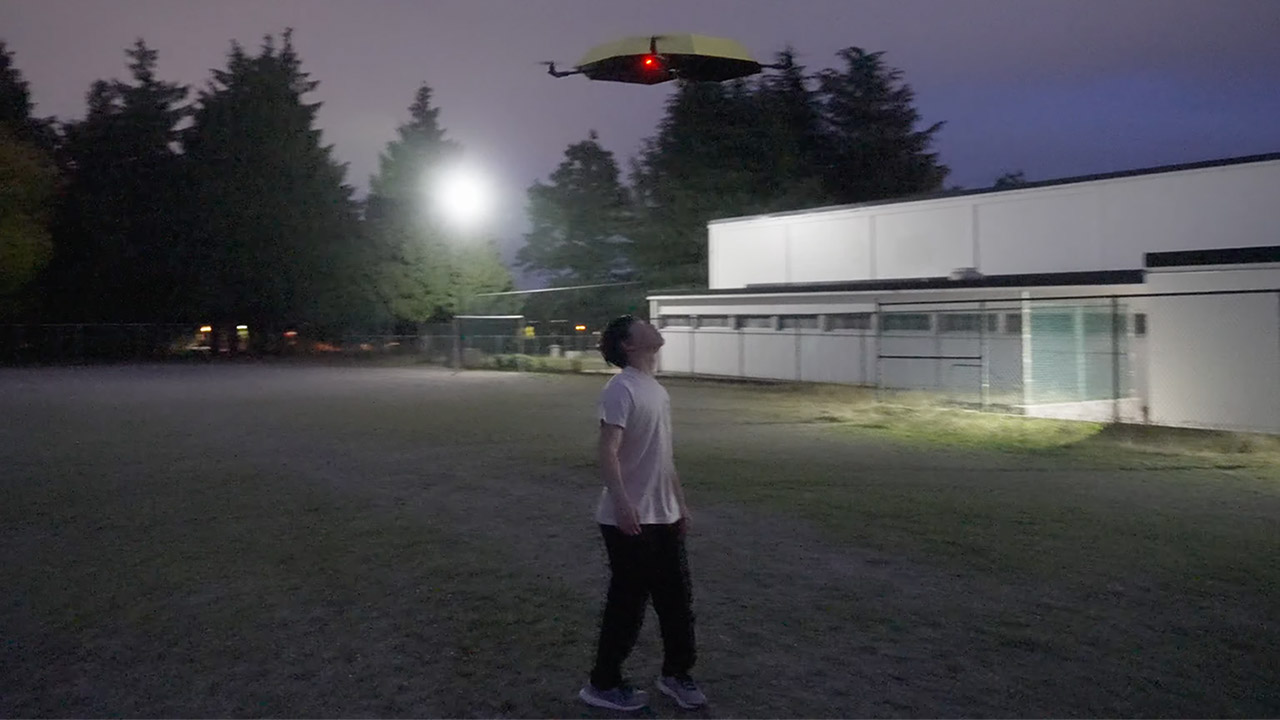 Autonomous Flying Umbrella 2.0