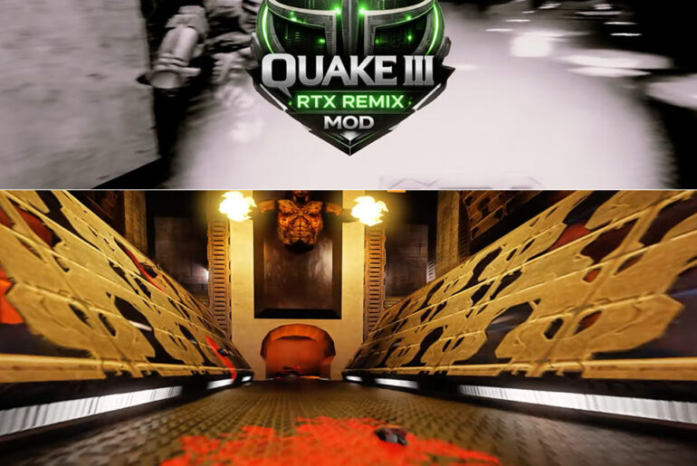 Quake 3 Arena RTX Remix Mod
