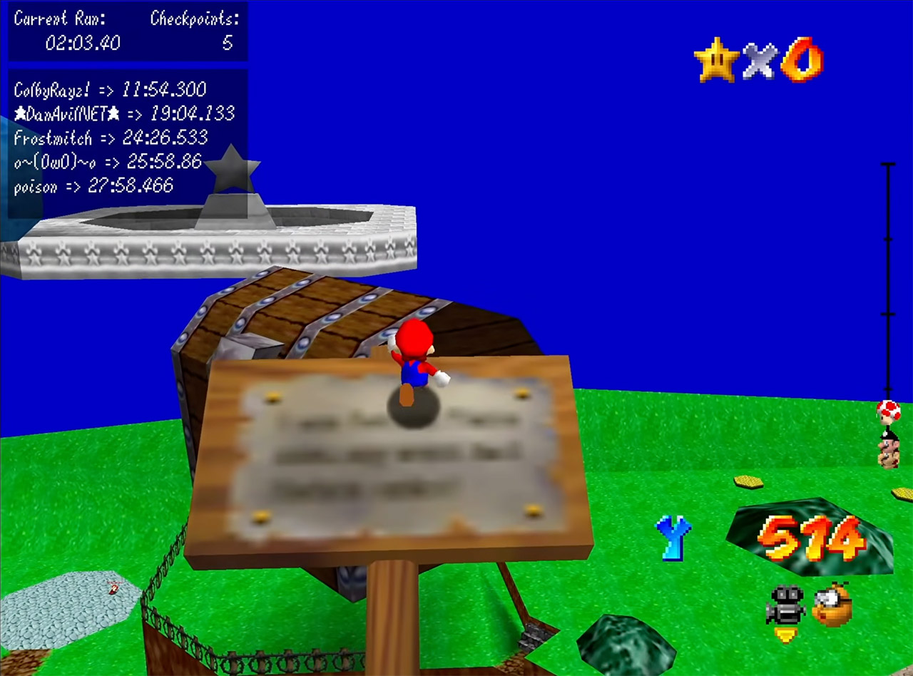 Super Mario 64 Co-Op Deluxe Mod Multiplayer PC Port