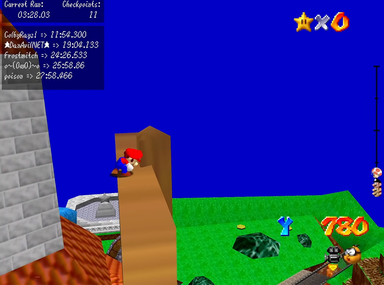 Super Mario 64 Co-Op Deluxe Mod Multiplayer PC Port