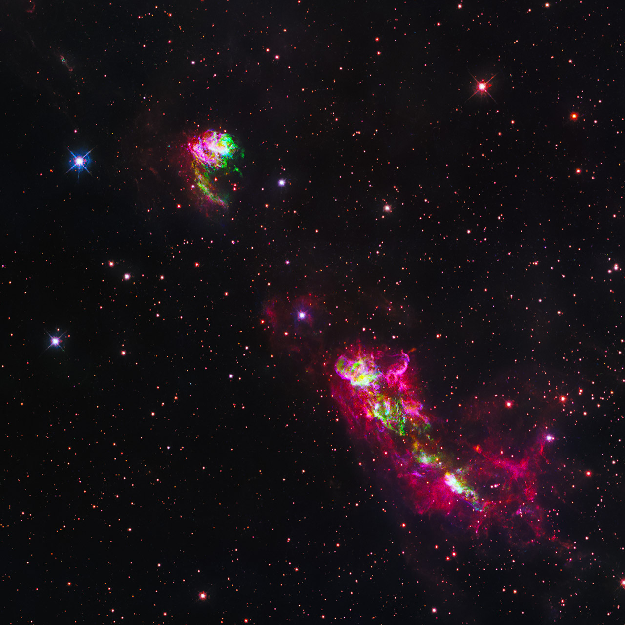 Hubble Herbig-Haro (HH) Objects 80/81