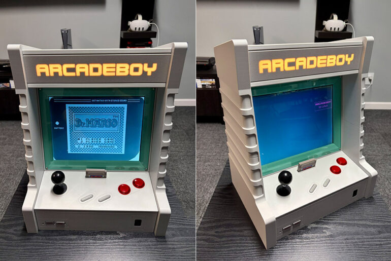 ArcadeBoy Nintendo Game Boy Arcade Cabinet