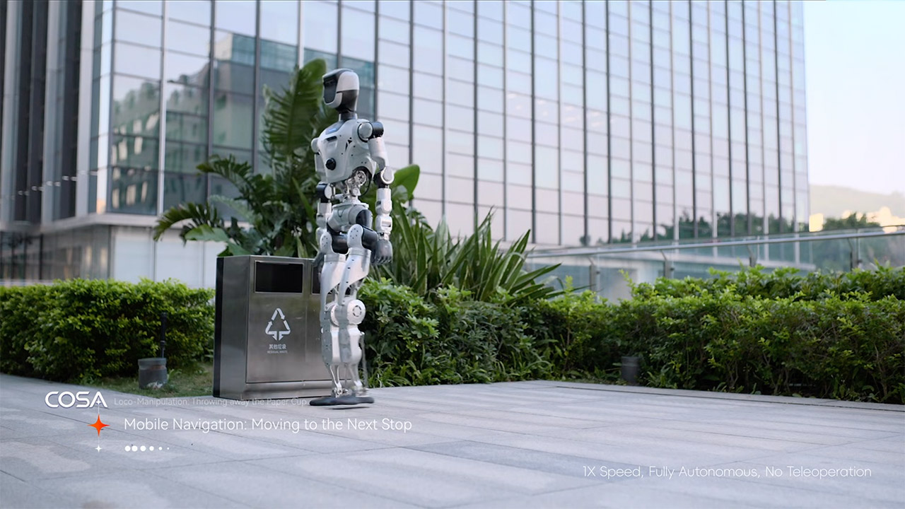 LimX COSA Cognitive OS of Agents Humanoid Robot
