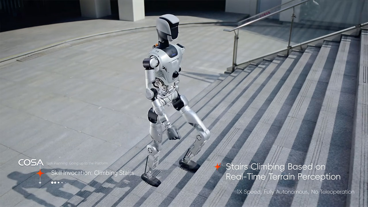 LimX COSA Cognitive OS of Agents Humanoid Robot
