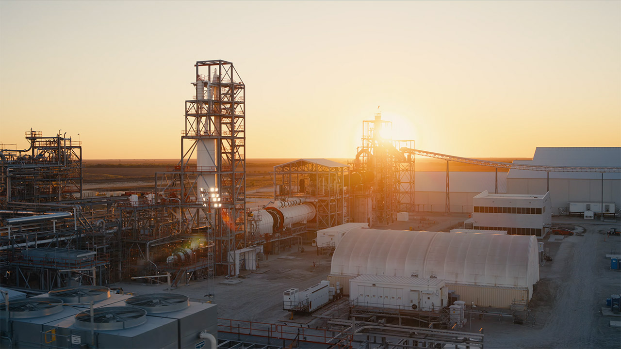 Tesla Lithium Refinery Factory Tour