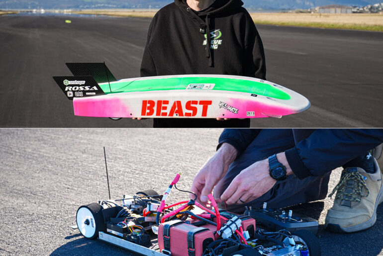 Drone The Beast Fastest Battery-Powered R/C Car