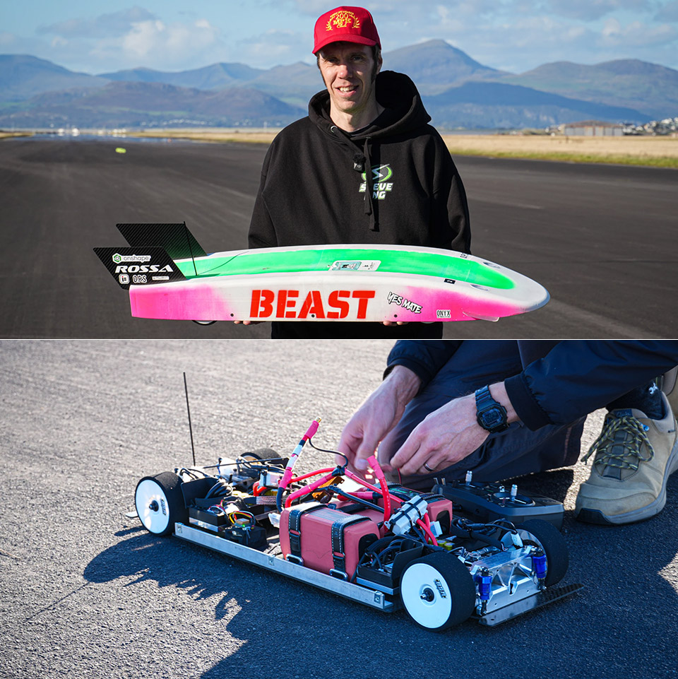 Drone The Beast Fastest Battery-Powered R/C Car
