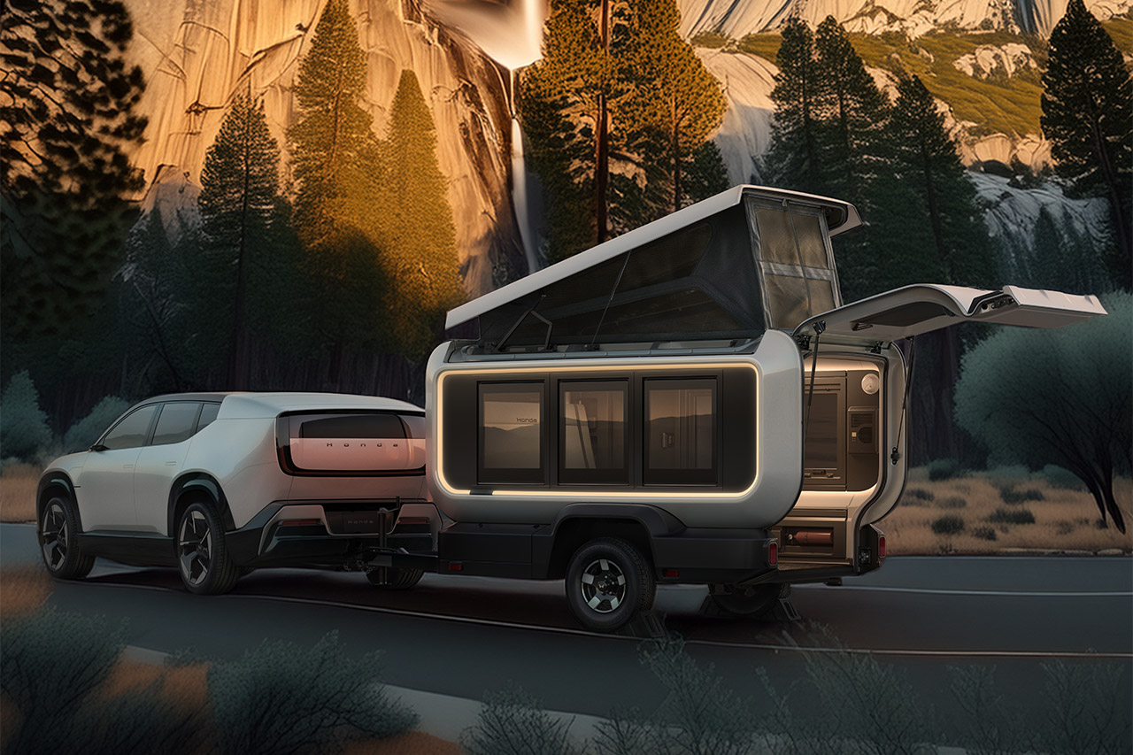 Honda Base Station Camper Trailer