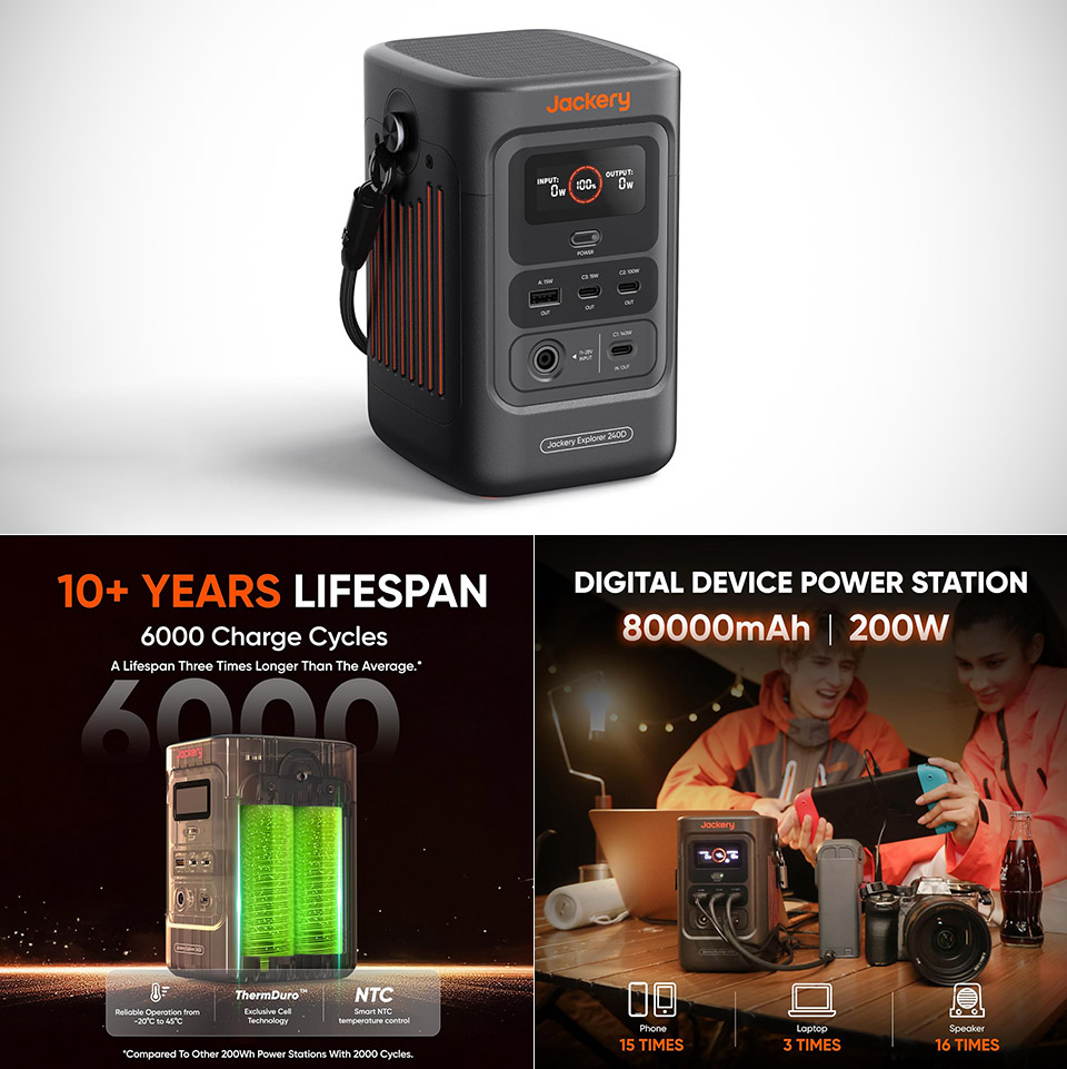 Jackery Explorer 240D Power Bank