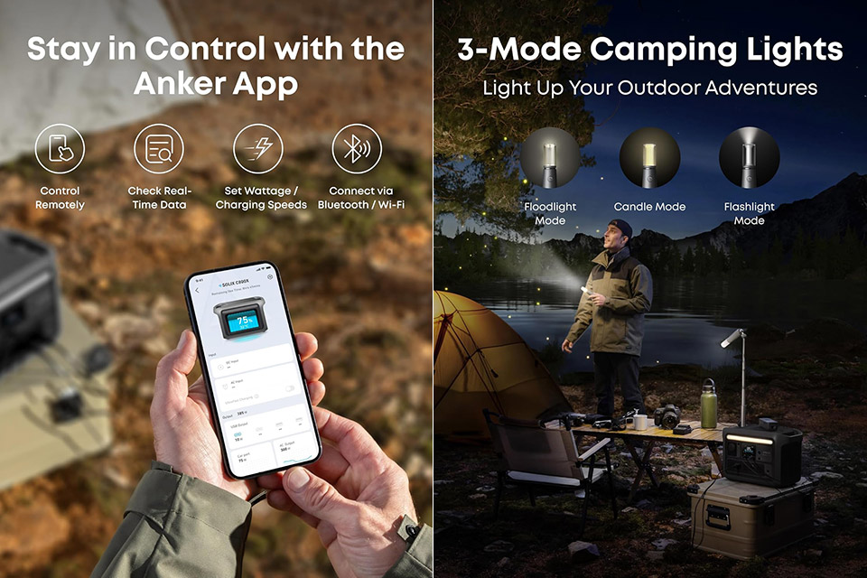 Anker SOLIX C800X Portable Power Station 100W Solar Panel