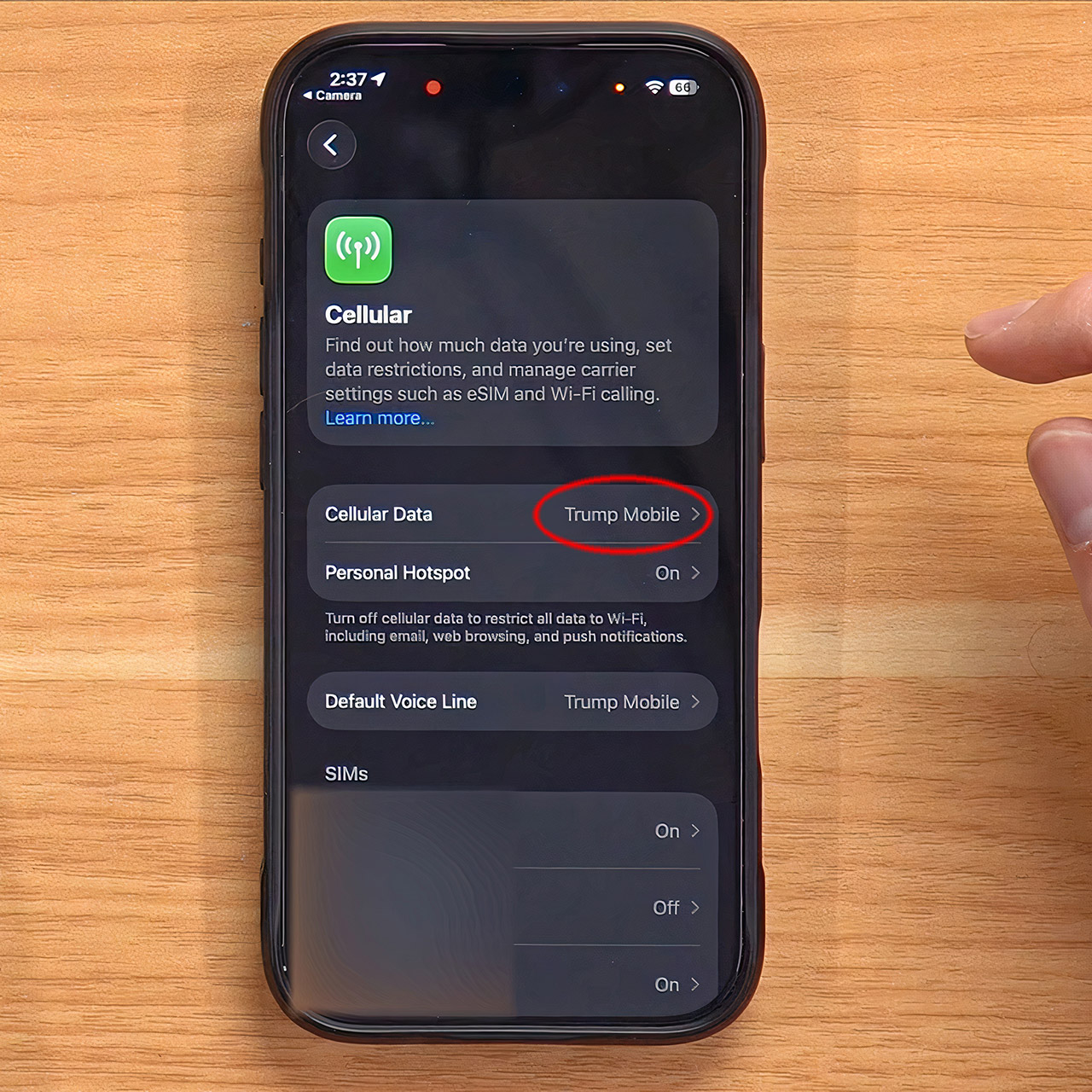Testing Trump Mobile Wireless Network 2026