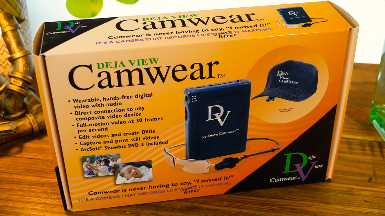 Deja View Camwear 100 Glasses Camera Camcorder