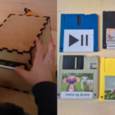 FloppyDiskCast Floppy Disk TV Remote