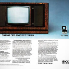 1981 Sony Trinitron KV-3000R TV Set