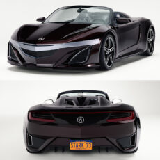 Tony Stark NSX Roadster Avengers For Sale Auction