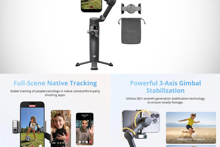 DJI Osmo Mobile 8 Gimbal Stabilizer