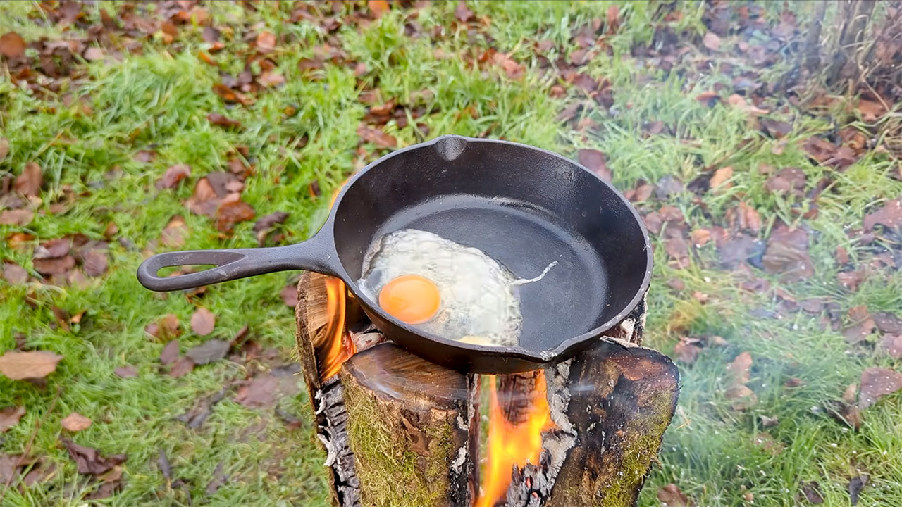 Swedish Torch One Log Fire How To