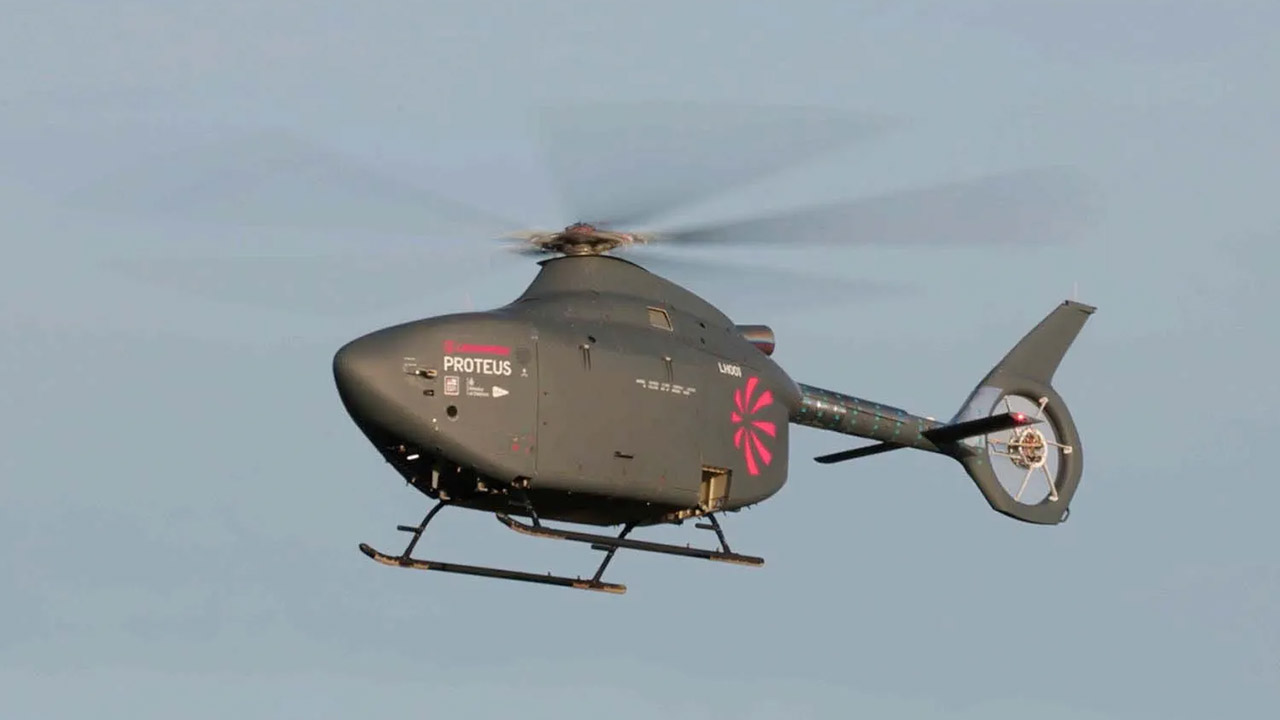 Royal Navy Proteus Autonomous Anti-Submarine Helicopter