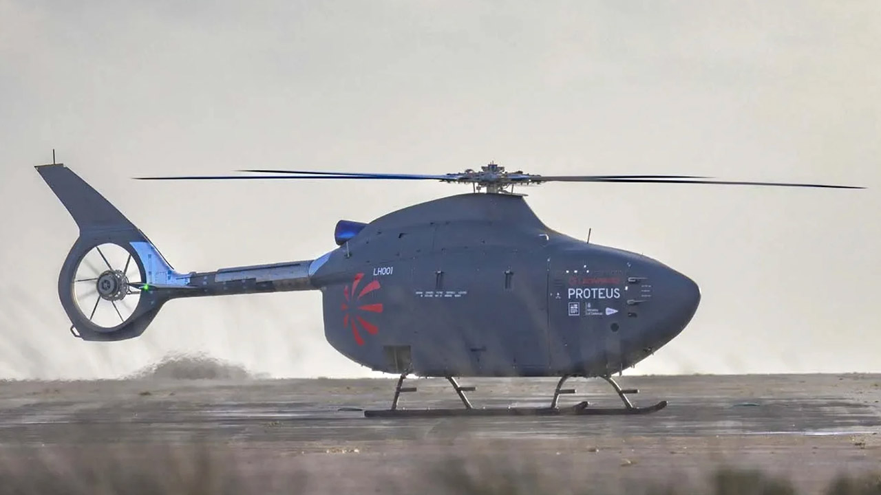 Royal Navy Proteus Autonomous Anti-Submarine Helicopter