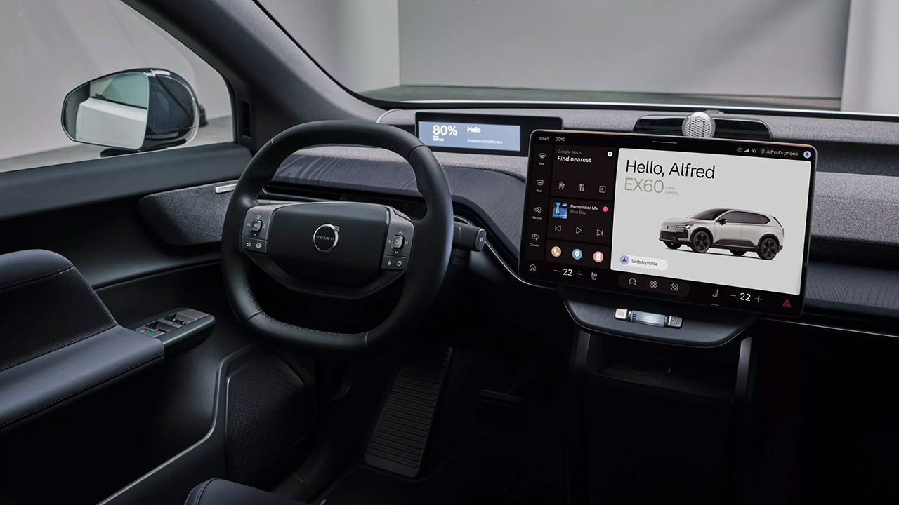 2027 Volvo EX60 SUV EV Interior