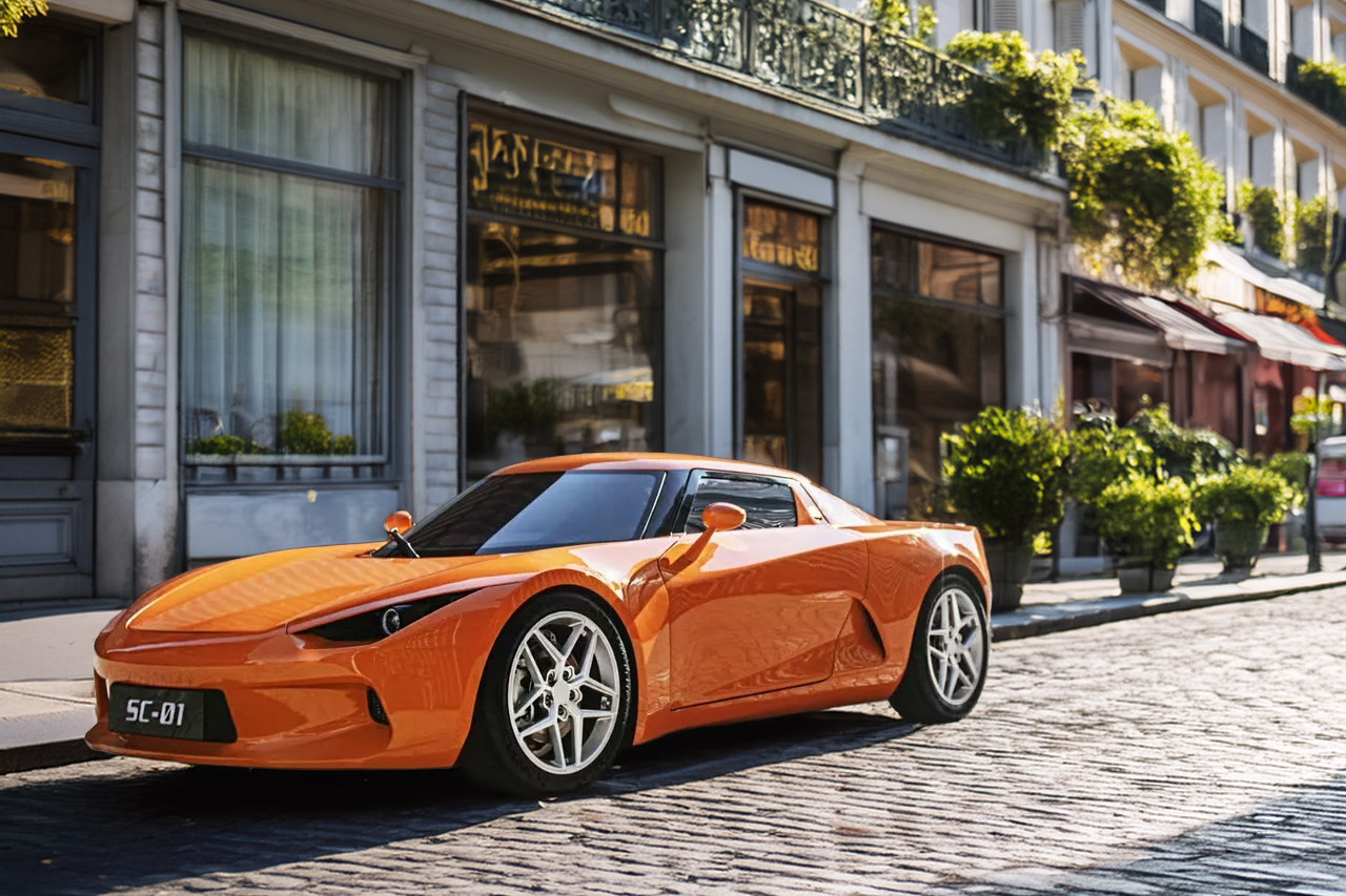 China SC-01 Electric Sports Car Europe