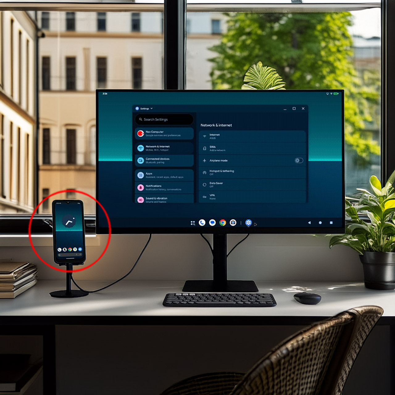NexPhone Smartphone Dual Boot Android Linux Windows
