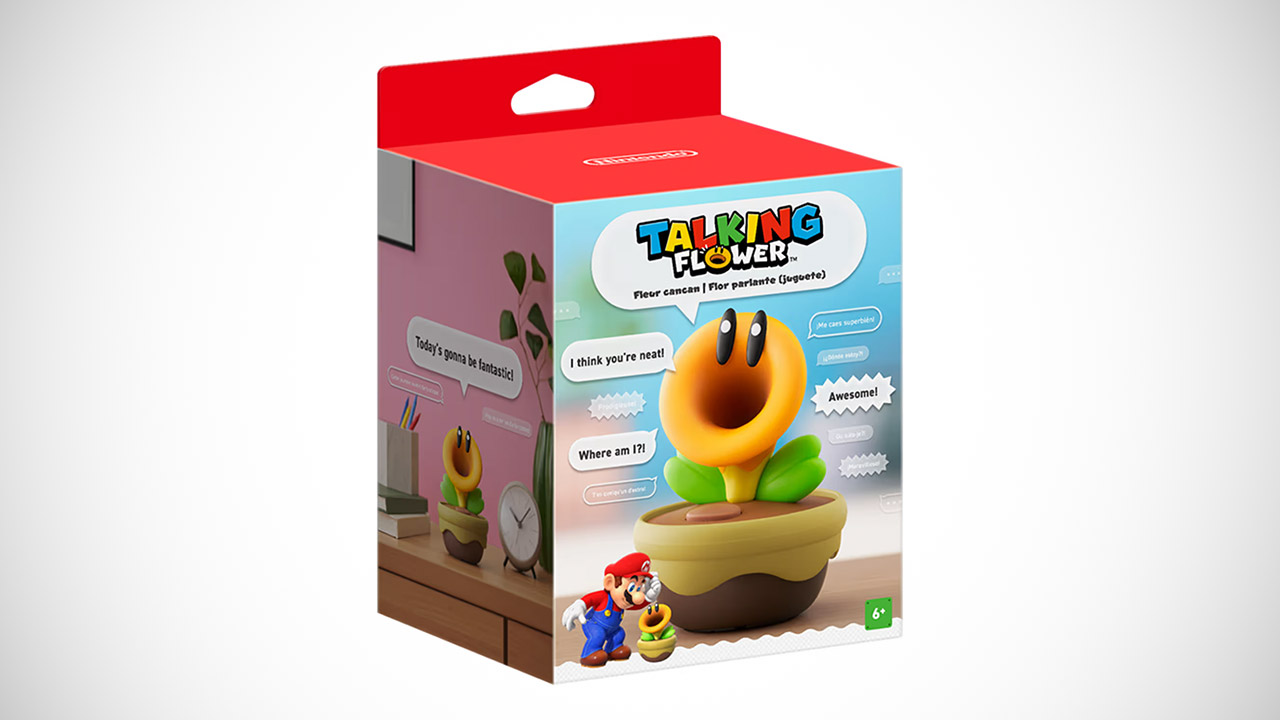 Nintendo Real Talking Flower Super Mario Bros. Wonder