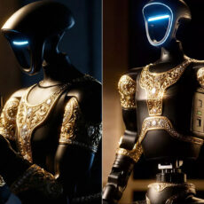 Caviar Aladdin Humanoid Robot Unitree G1 Gold