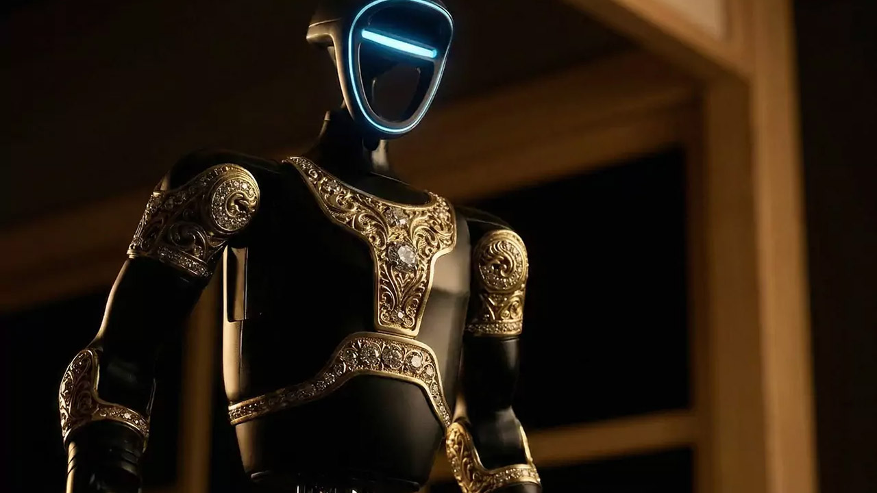 Caviar Aladdin Humanoid Robot Unitree G1 Gold