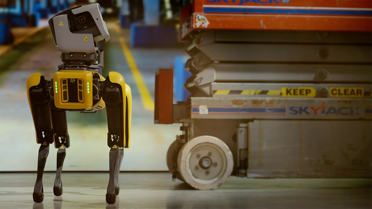 Boston Dynamics Spot Cam 2 Reveal Robot
