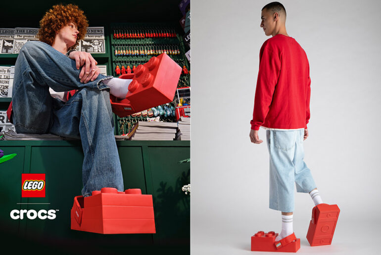 Crocs x LEGO Brick Clog Paris Fashion Week