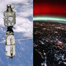 NASA Astronaut Chris Williams Auroras Earth ISS