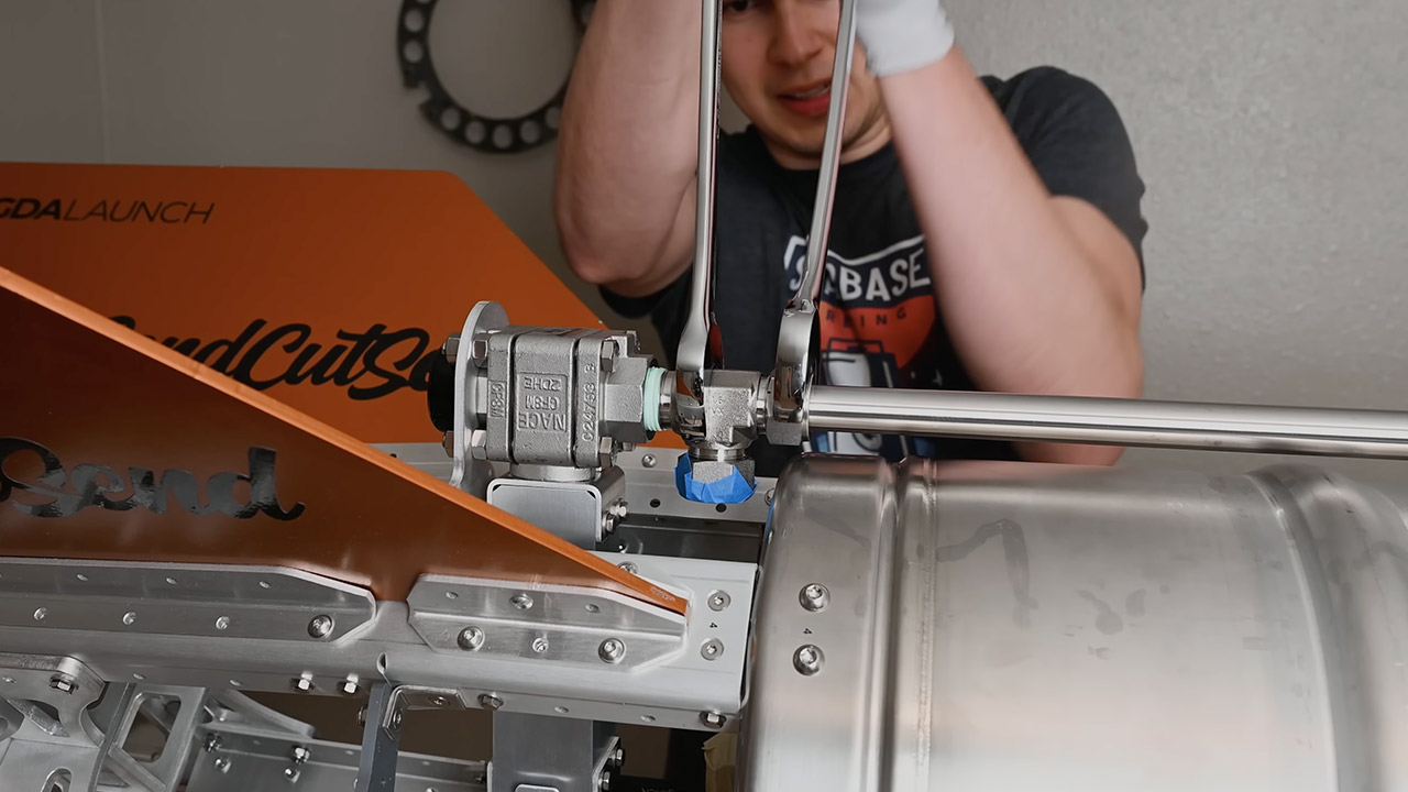 Beer Keg Liquid Rocket