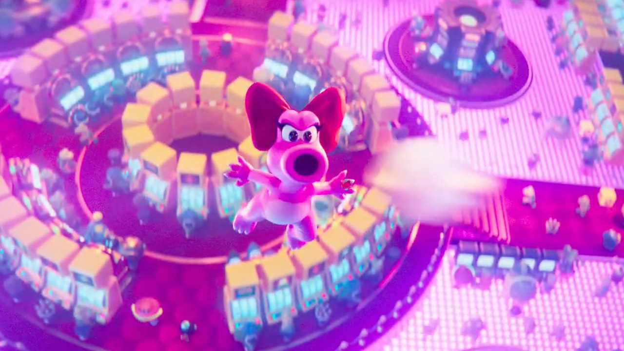 Nintendo's The Tremendous Mario Galaxy Film Direct Trailer Reveals Yoshi, Birdo 1 Nintendo The Super Mario Galaxy Movie Direct Screenshot