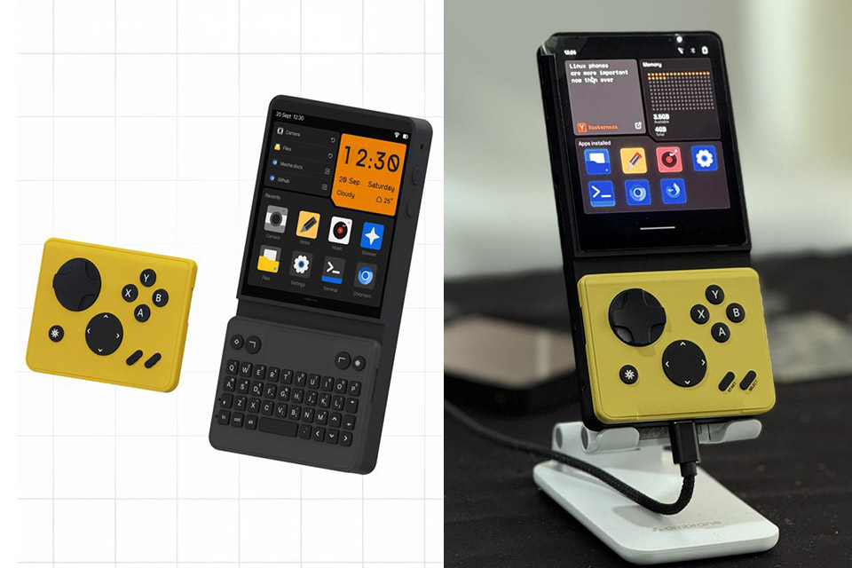 Mecha Comet Open Modular Handheld Linux Computer Launch