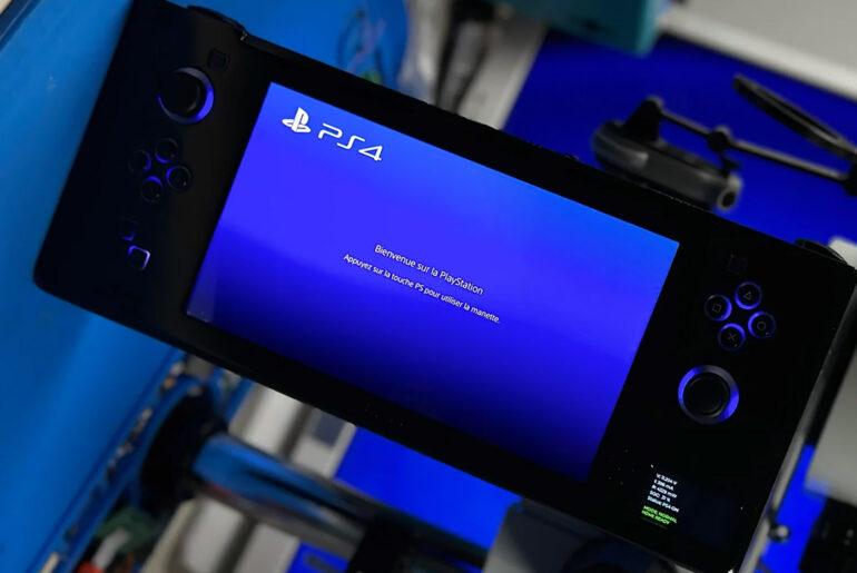 Custom PS4 Slim Portable