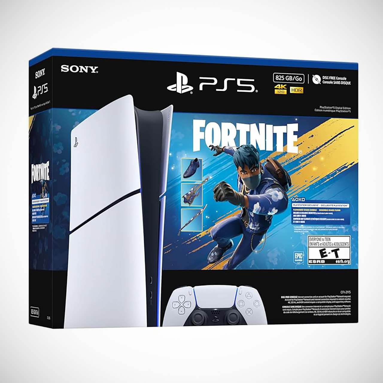$399 PlayStation 5 Digital Version Fortnite Bundle Feels Like a Quiet Revolt Towards Rising Costs 1 Sony PlayStation 5 Digital Edition 825GB Fortnite Flowering Chaos Bundle