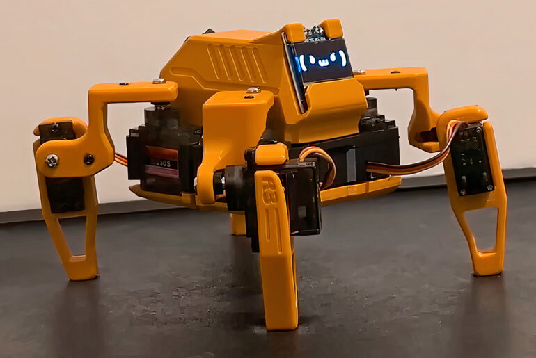 Homemade DIY Walking Robot Sesame