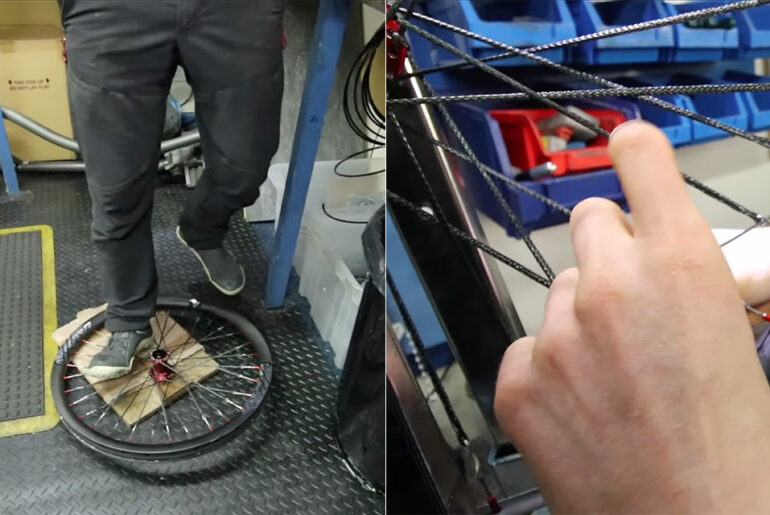 DIY Rope Spoke Bicycle Wheel Robline DM20