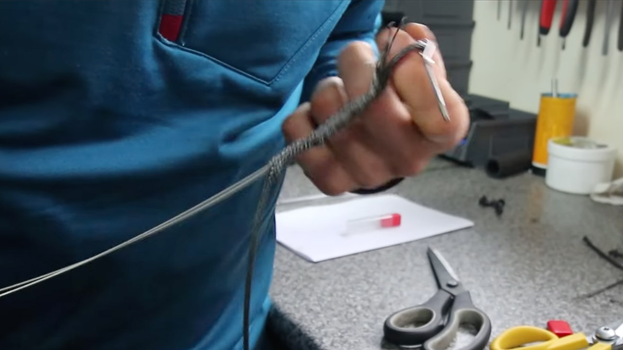 DIY Rope Spoke Bicycle Wheel Robline DM20