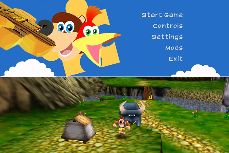 Banjo Kazooie PC Port Banjo: Recompiled