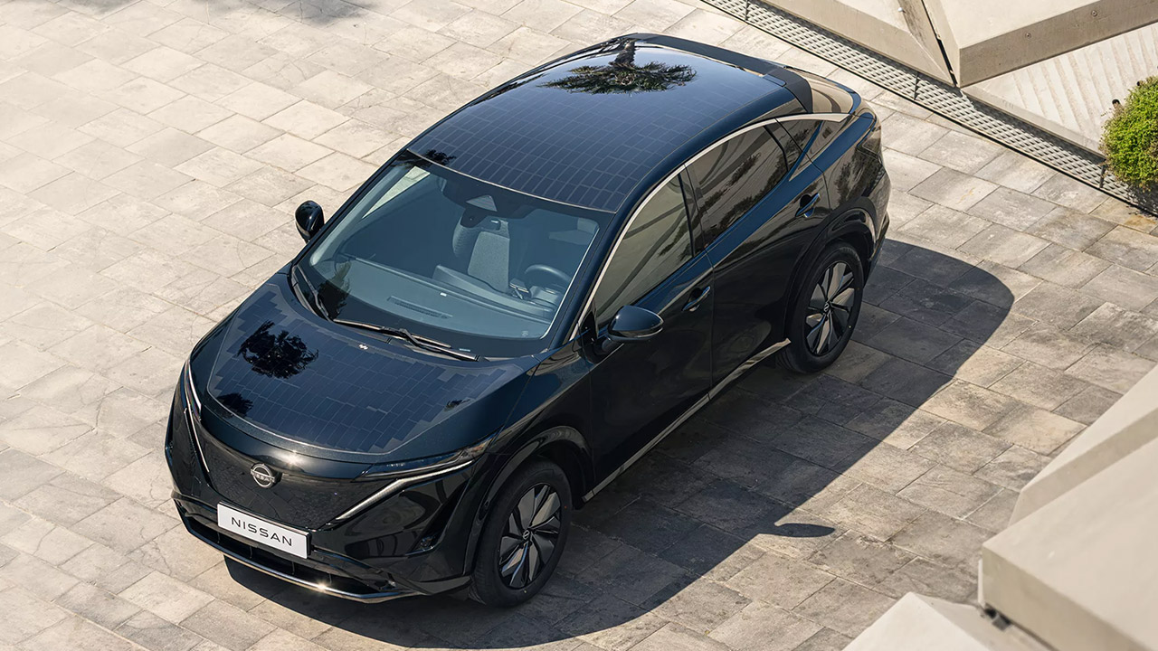 Nissan Ariya Solar Panel Concept