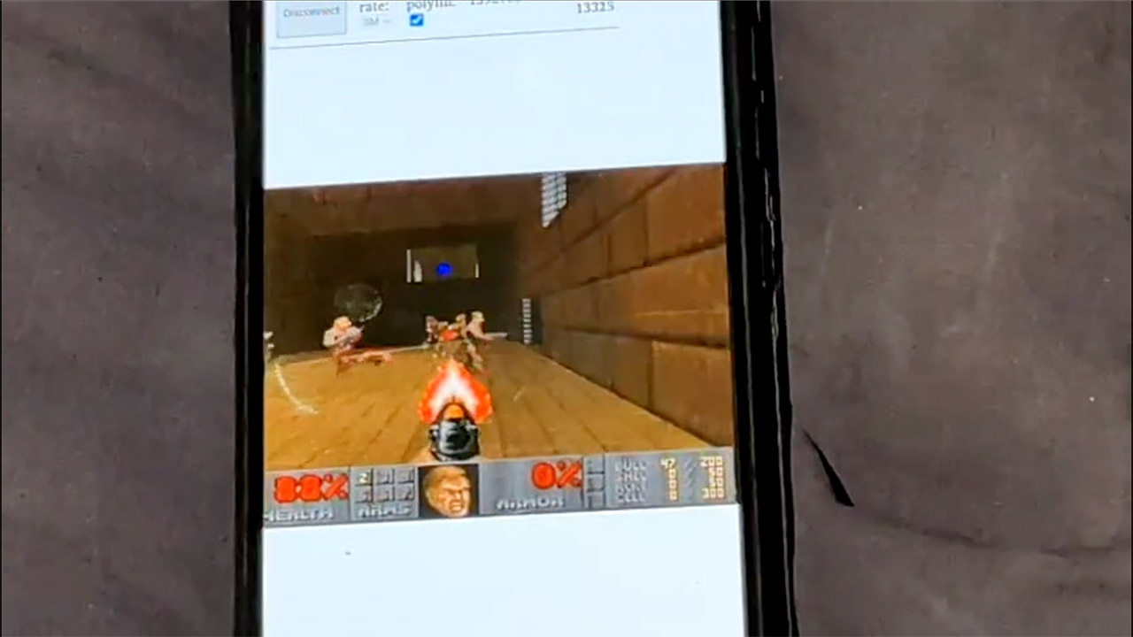 Running DOOM on Wireless Earbuds PineBuds Pro