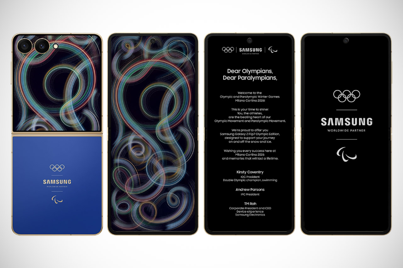 Samsung Galaxy Z Flip7 Olympic Edition Phone Milano Cortina