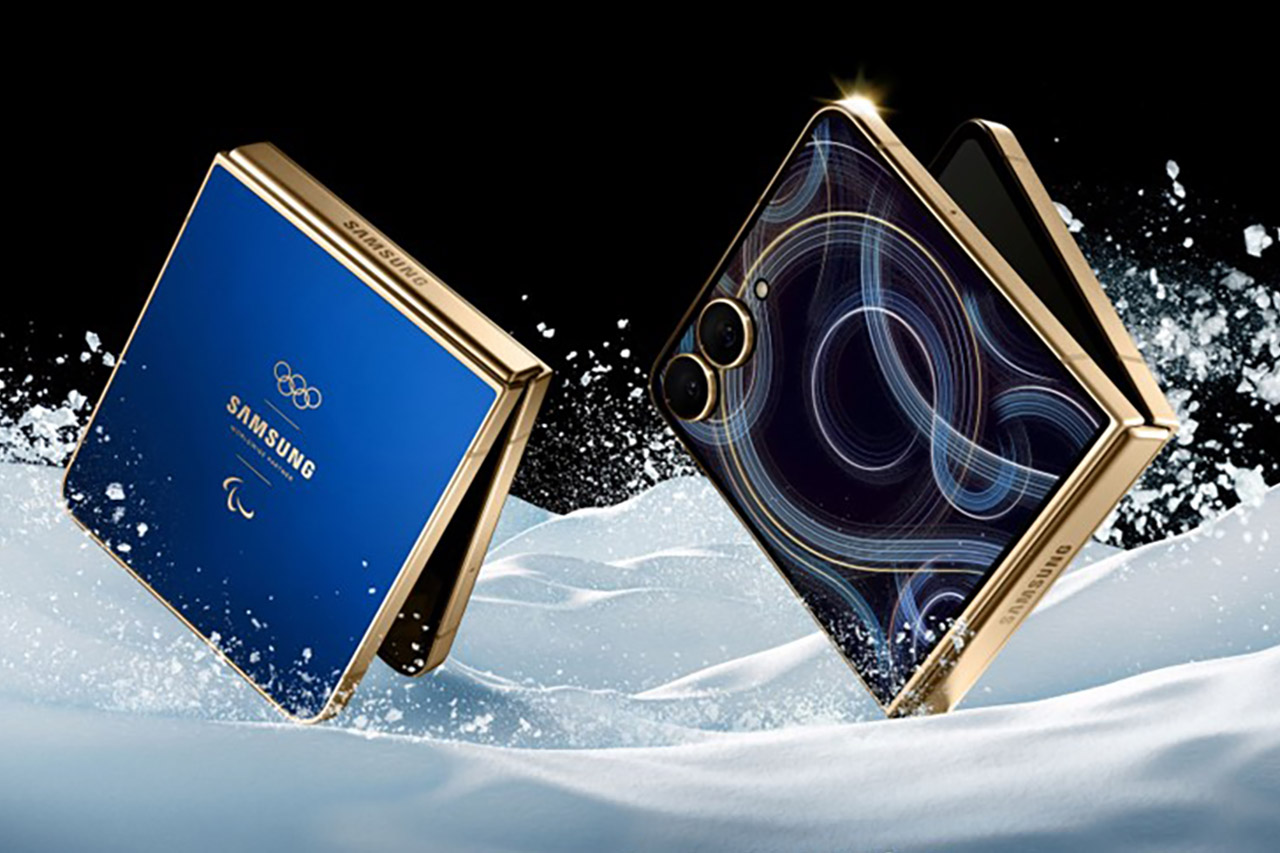 Samsung Galaxy Z Flip7 Olympic Edition Phone Milano Cortina