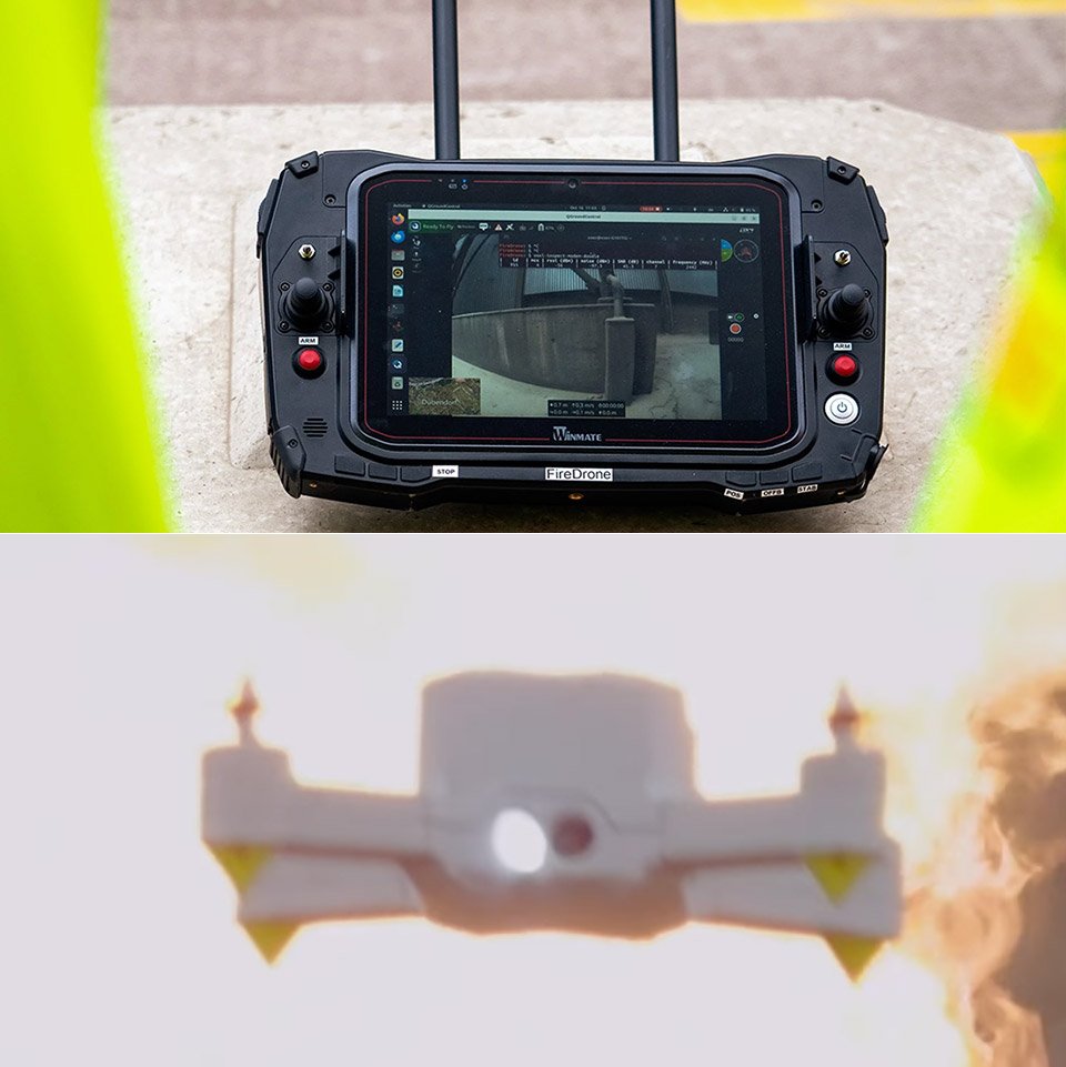 FireDrone Firefighting Drone