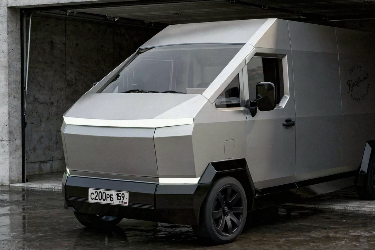Russo-Balt F200 Tesla Cybervan Elon Musk